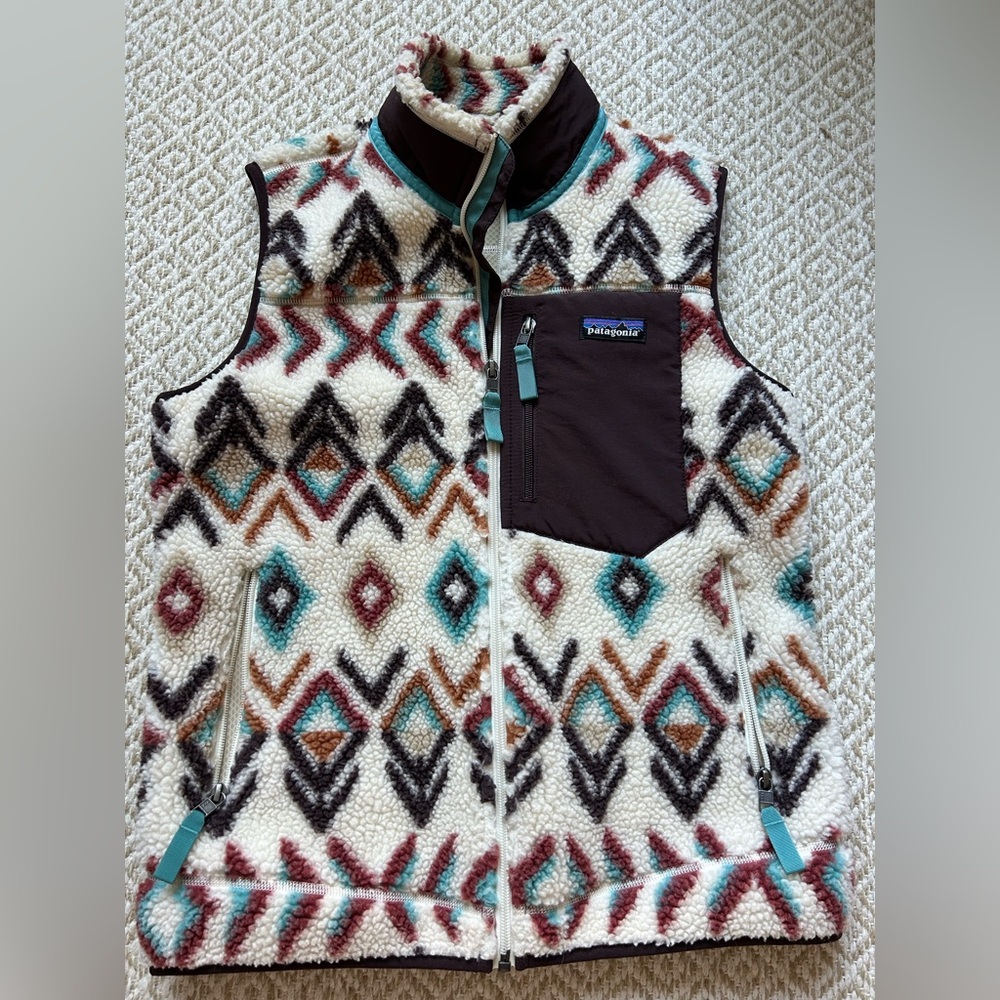 Patagonia Women's Classic Retro-X Fleece Vest -Multicolor